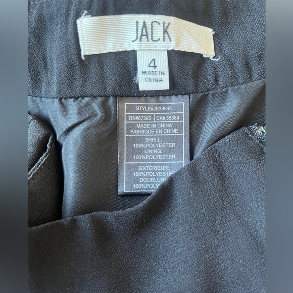 Jack by BB Dakota Size 4 Black skirt - Picture 4 of 7